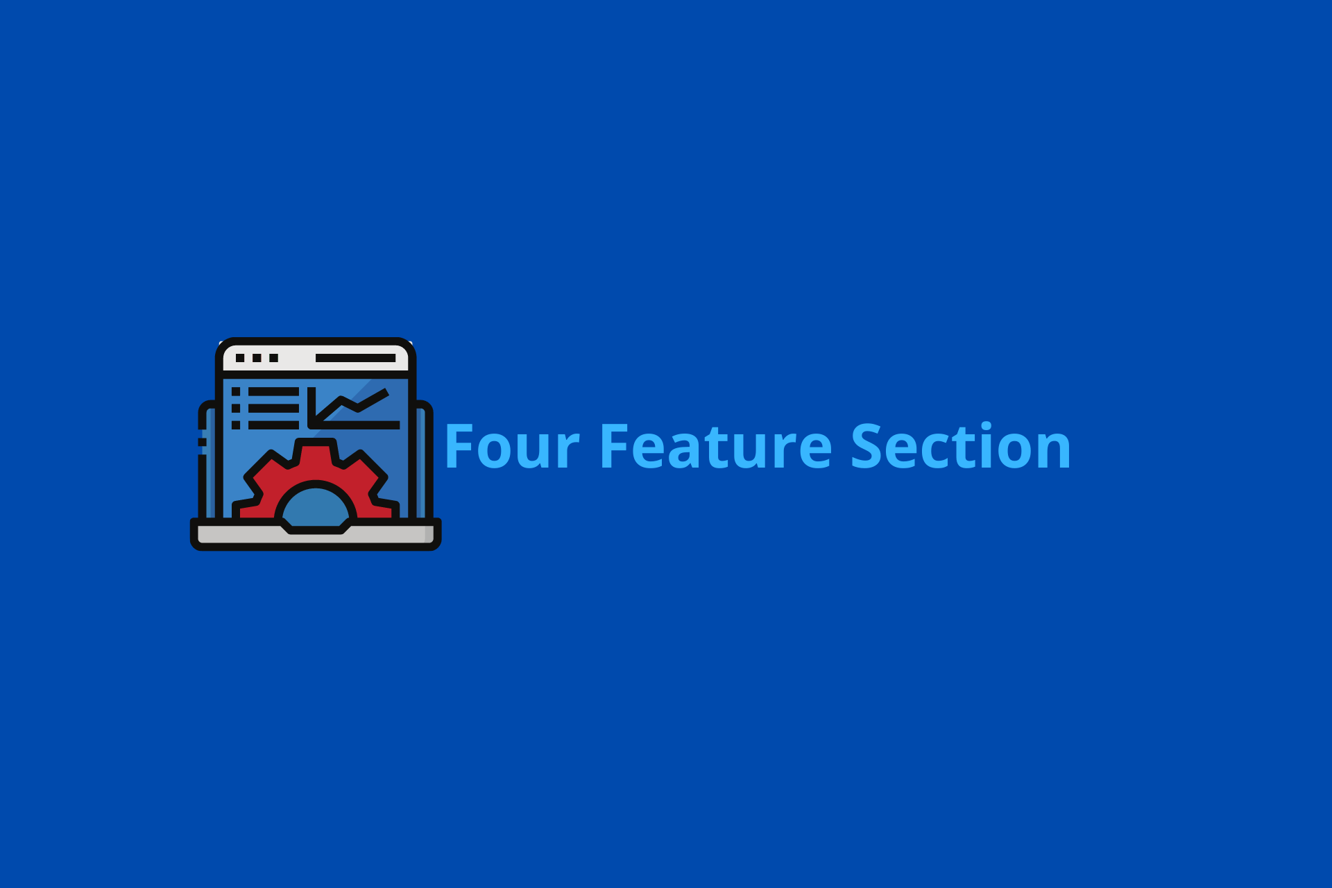 Four Card Feature Section